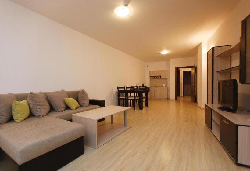 Апартаменты 1 Спальня Вид на Море, Silver Beach Apart Complex