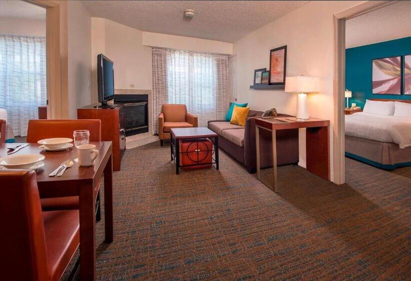 带2个卧室的套房, Residence Inn Fairfax Merrifield