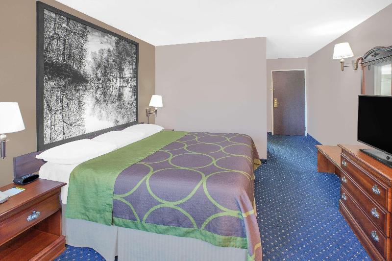 스탠다드 룸 킹사이즈 침대, Super 8 By Wyndham Lowell/bentonville/rogers Area