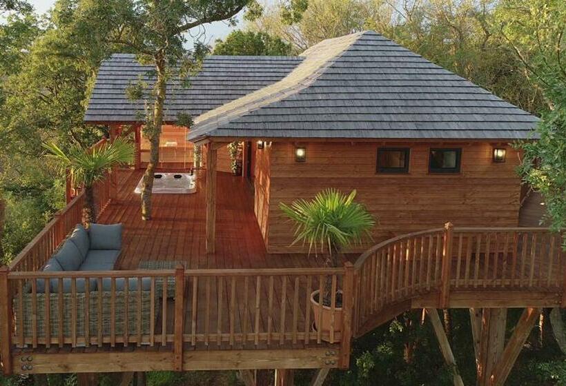 Шале Superior 1 Спальня, Cabane De Prestige Avec Jacuzzi Et Sauna Privatifs