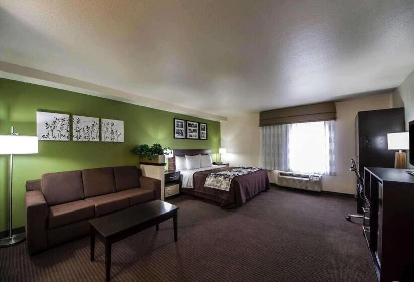 سوئیت با تخت بزرگ, Sleep Inn & Suites Tulsa Central I 44