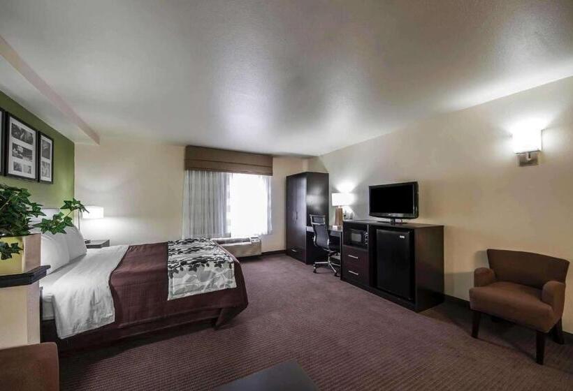 سوئیت با تخت بزرگ, Sleep Inn & Suites Tulsa Central I 44