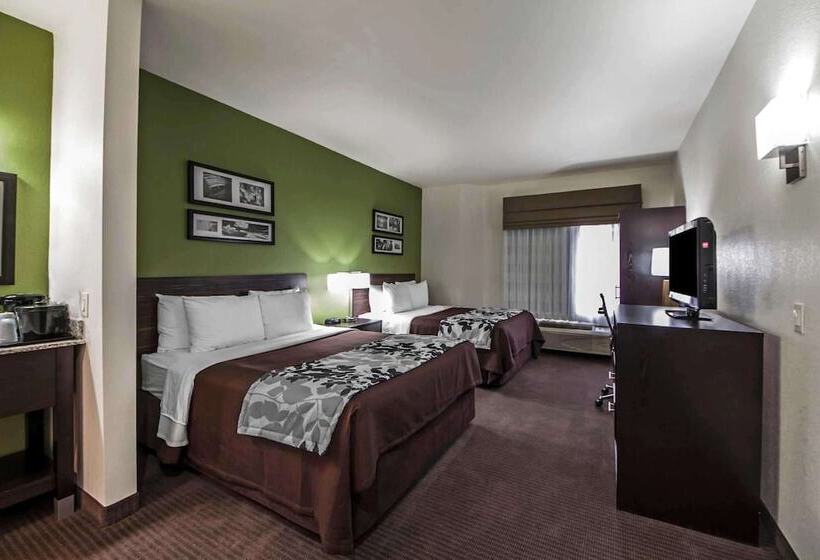 اتاق استاندارد با 2 تخت دوبل, Sleep Inn & Suites Tulsa Central I 44