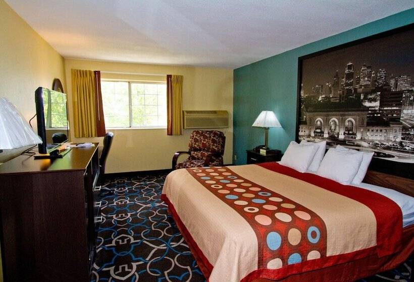 Номер Стандарт Двуспальная Кровать, Super 8 By Wyndham Kansas City