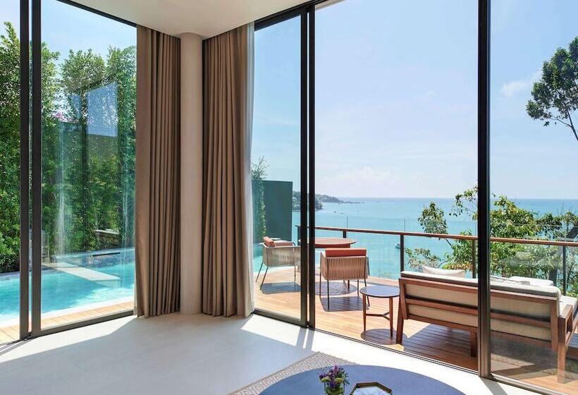 带1个卧室和海景的别墅, V Villas Phuket  Mgallery