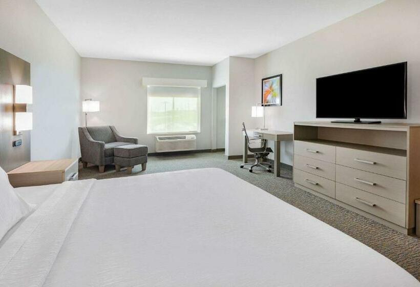 장애인을 위한 킹사이즈 침대 스탠다드 룸, La Quinta Inn & Suites By Wyndham Jackson Cape Girardeau