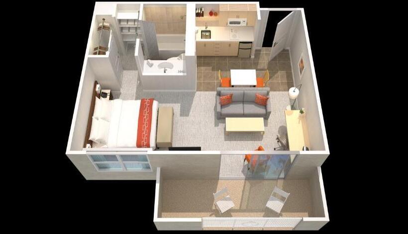 스위트, Corporate Inn Sunnyvale   All Suite