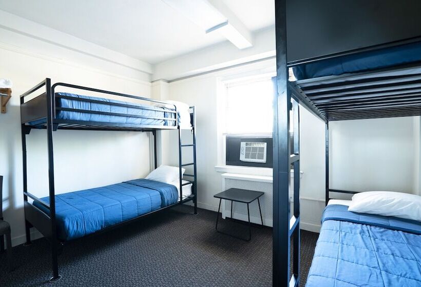 اتاق استاندارد چهار تخته, Flushing Ymca   Hostel