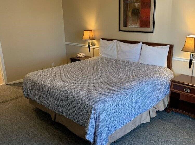 Pokój Typu Standard Łóżko King Przystosowany dla Osób Niepełnosprawnych, Alpine Inn & Suites Rockford