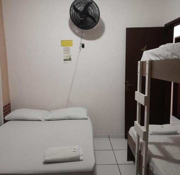 Economy Quadruple Room, Casa Do Mochileiro Airport Hostel & Pousada