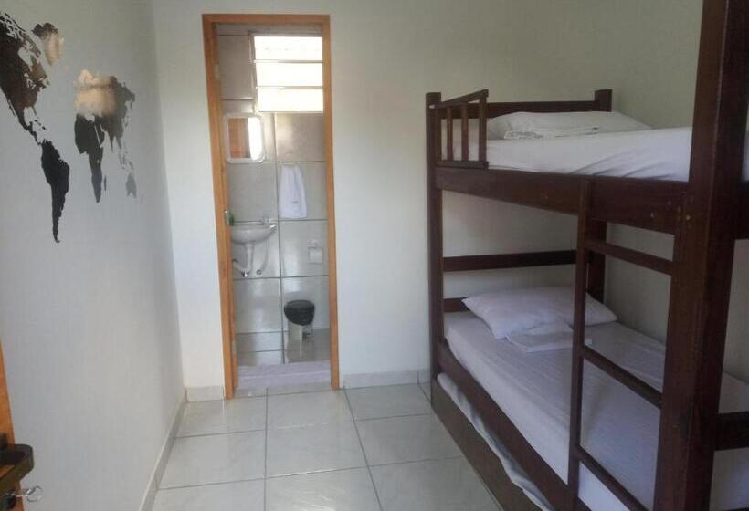 اتاق استاندارد سه نفره, Casa Do Mochileiro Airport Hostel & Pousada