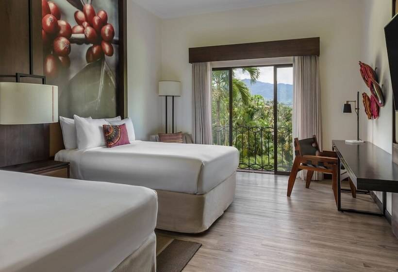 اتاق استاندارد با 2 تخت دوبل, Costa Rica Marriott Hotel Hacienda Belen