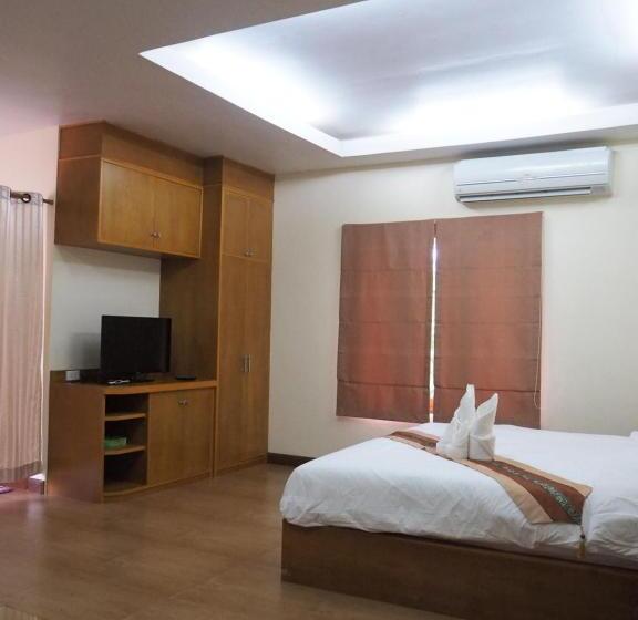 اتاق استاندارد سه تخته با بالکن, Pru Valley Thaley Tai Resort