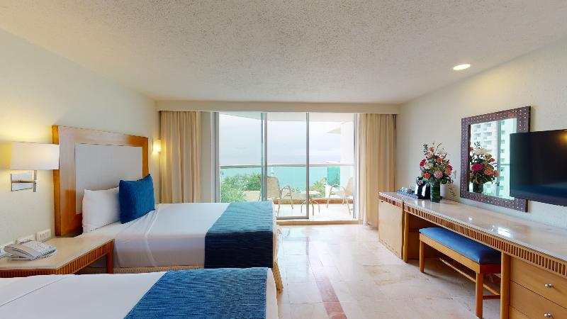 غرفة ديلوكس مطلّة علي البحر, Grand Park Royal Cozumel All Inclusive