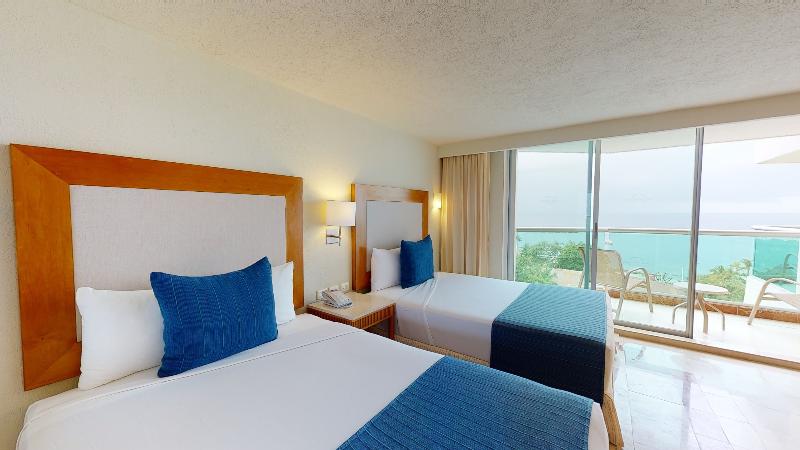 غرفة ديلوكس مطلّة علي البحر, Grand Park Royal Cozumel All Inclusive