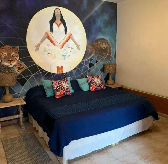 اتاق استاندارد با تخت بزرگ, La Casona Azul Boutique