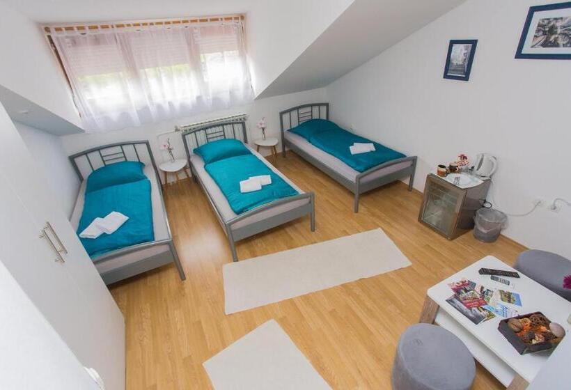 اتاق استاندارد سه تخته با سرویس بهداشتی مشترک, Guest House Stari