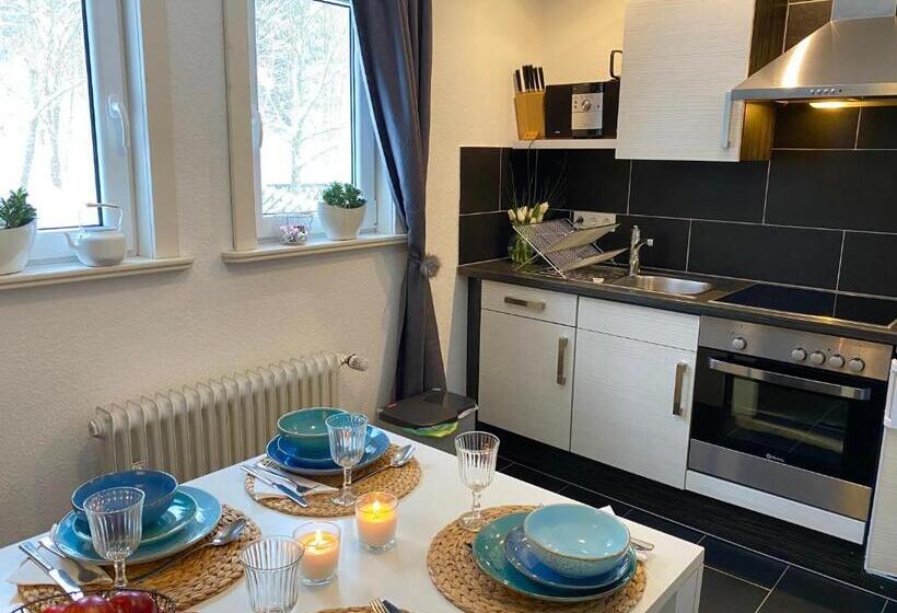 Апартаменты Deluxe 2 Спальни, Pension Haus Am Wald