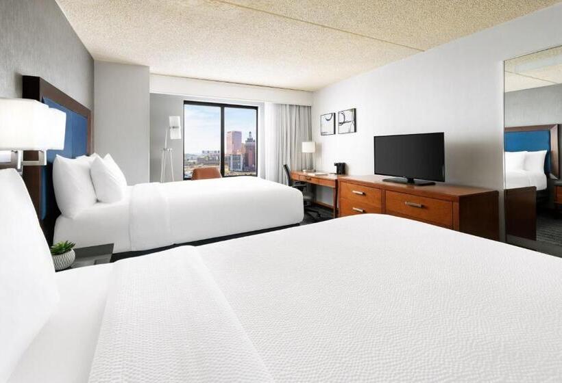 Номер Стандарт 2 Двуспальные Кровати, Courtyard By Marriott Atlantic City Beach Block