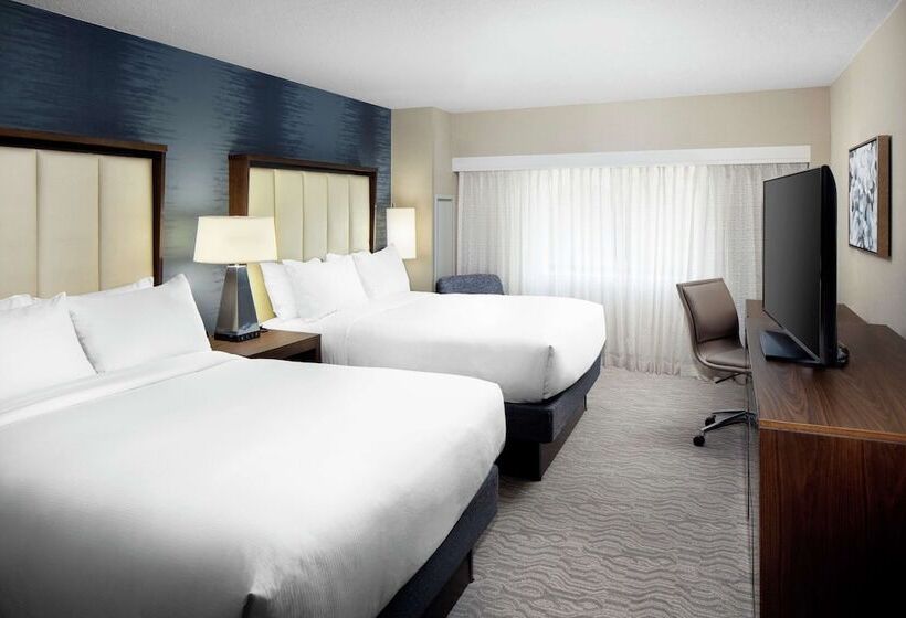 스탠다드 룸 더블 침대 2개, Doubletree By Hilton Ann Arbor North