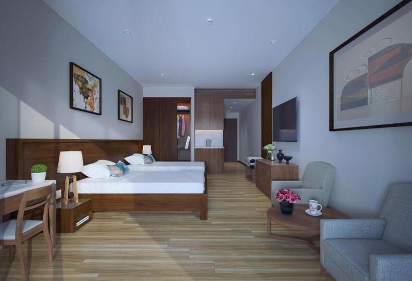 اتاق لوکس با چشم‌انداز باغ, Phu Hai Beach Resort & Spa Phan Thiet