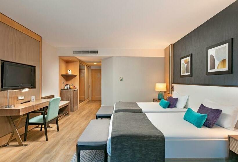 디럭스 룸 측면 바다 전망, Susesi Luxury Resort