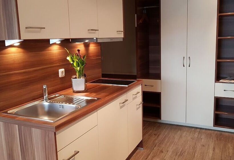 اتاق استاندارد سه نفره, Central Hotel Apart München