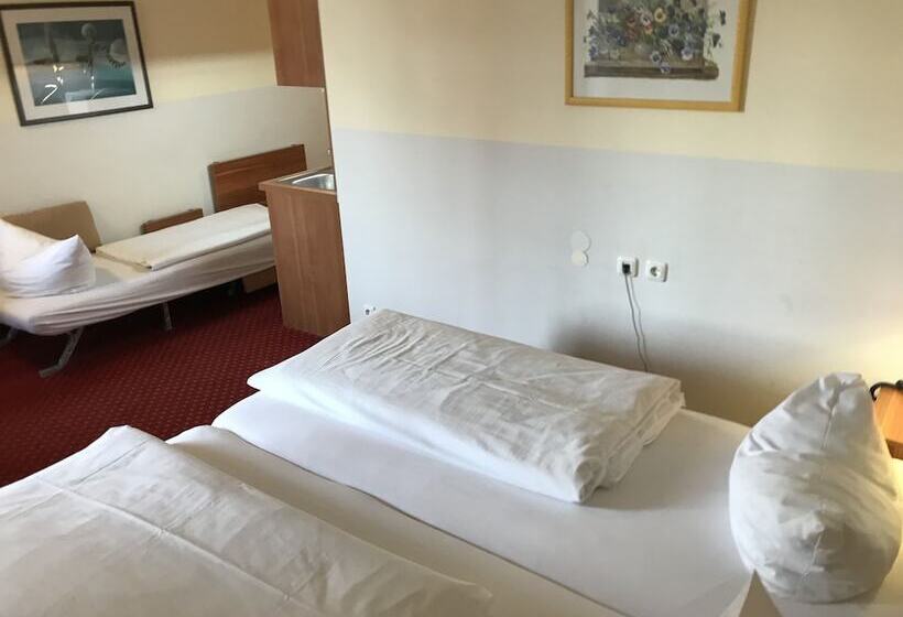 اتاق استاندارد سه نفره, Central Hotel Apart München