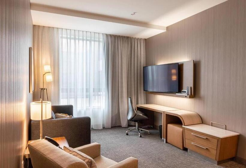 Люкс Кровать Кинг, Courtyard By Marriott Salt Lake City Cottonwood