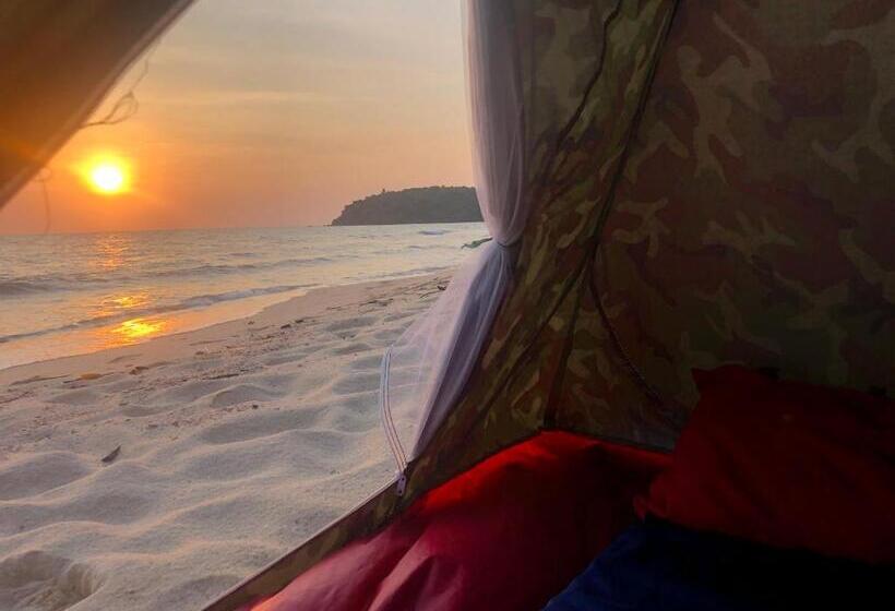 چادر با خدمات رفاهی استاندارد, Kactus Eco Resort & Wellness On Kohtakiev Island