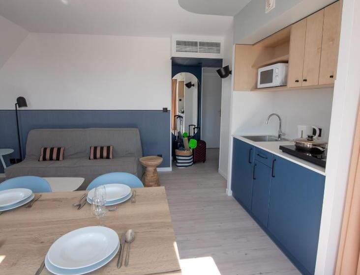 آپارتمان 1 خوابه با چشم‌انداز باغ, Ibis Styles Deauville Villers Plage