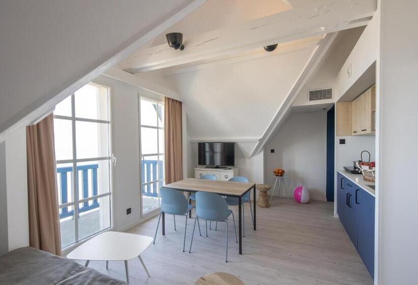 آپارتمان 1 خوابه با چشم‌انداز دریا, Ibis Styles Deauville Villers Plage