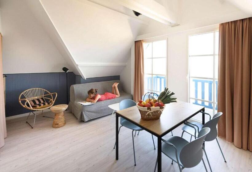 آپارتمان 1 خوابه با چشم‌انداز دریا, Ibis Styles Deauville Villers Plage