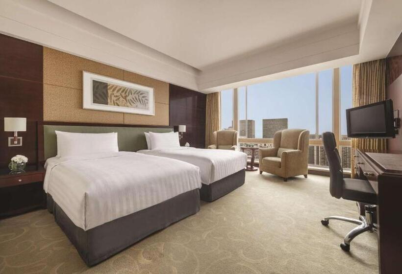 Deluxe room with river view, Shangrila Chengdu