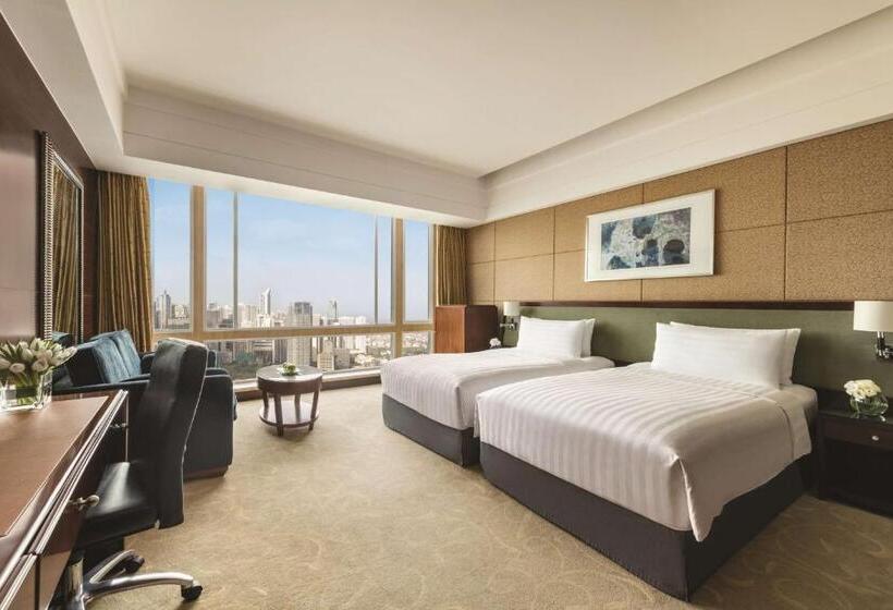 اتاق استاندارد با چشم‌انداز رودخانه, Shangrila Chengdu