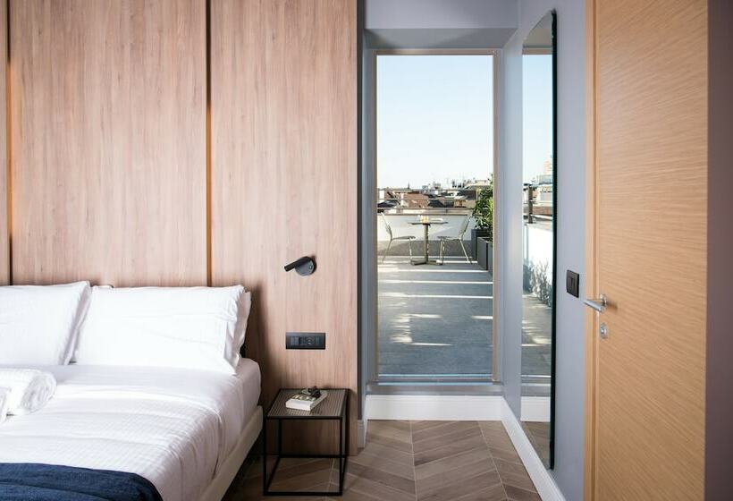 اتاق استاندارد با تراس, B&b Hotel Milano City Center Duomo