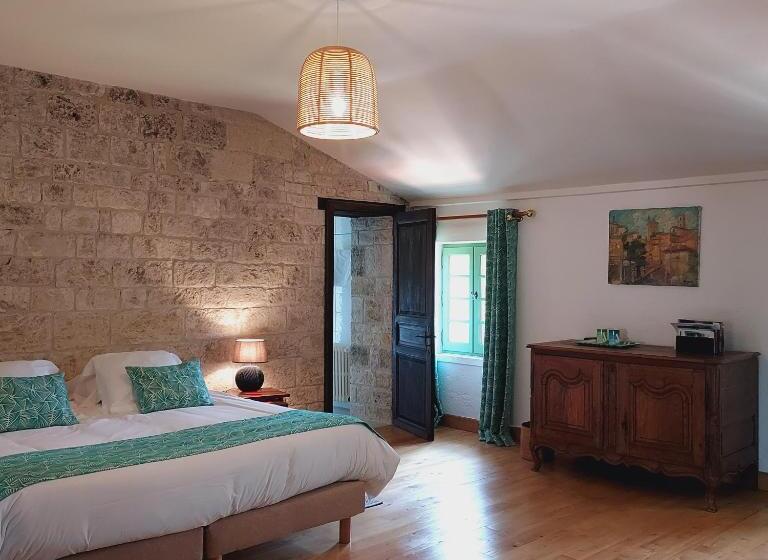Стандартный Номер Кровать Кинг, Manoir Le Moulinal47   Vue Panoramique