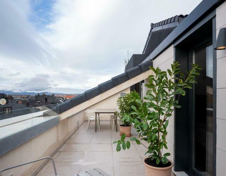 1침실 펜트하우스 아파트, Apartahotel Líbere Vitoria