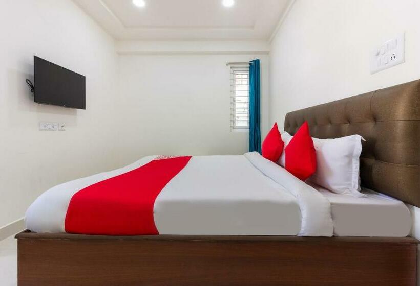 标准间, Super Hotel O Qualia Inn Kondapur Near Botanical Garden