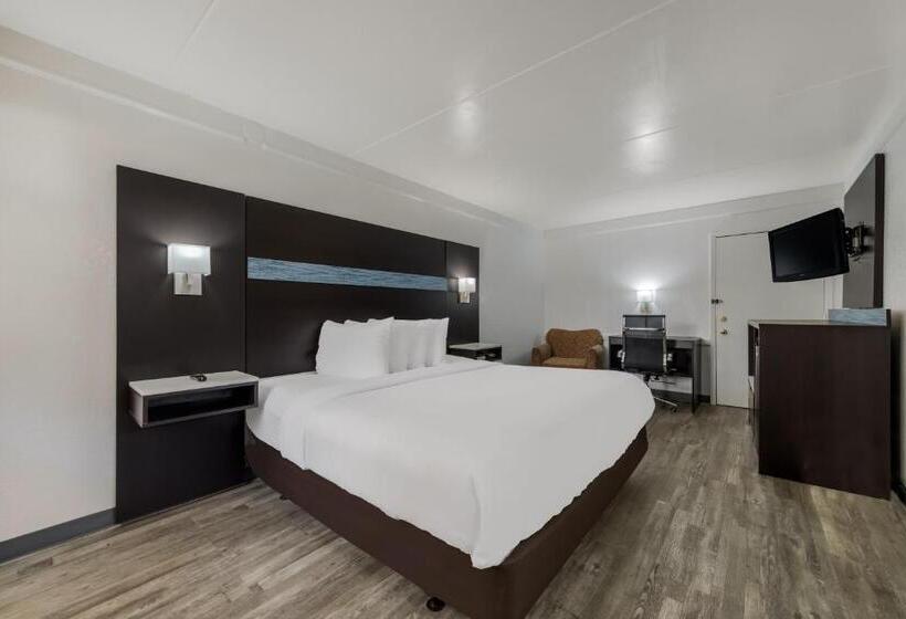 اتاق استاندارد با تخت بزرگ برای معلولان, Quality Inn & Suites Airport