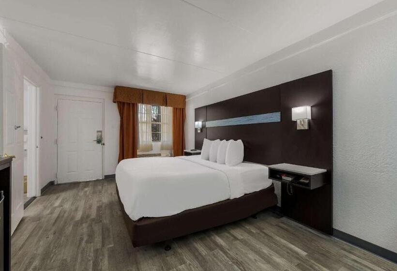 اتاق استاندارد با تخت بزرگ برای معلولان, Quality Inn & Suites Airport
