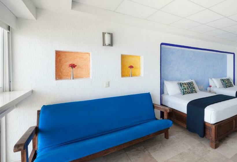 غرفة قياسية مطلّة علي البحر, Villa Varadero