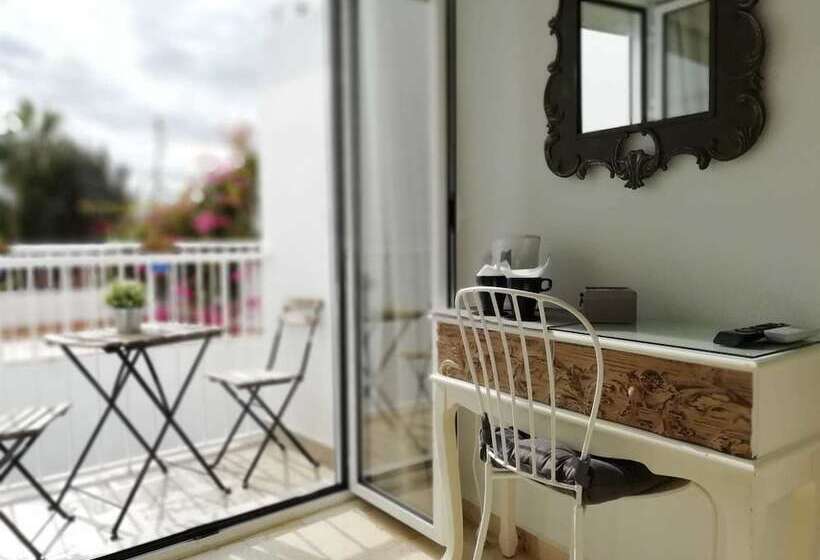 스탠다드 룸 바다 전망, Hostal Tres Soles