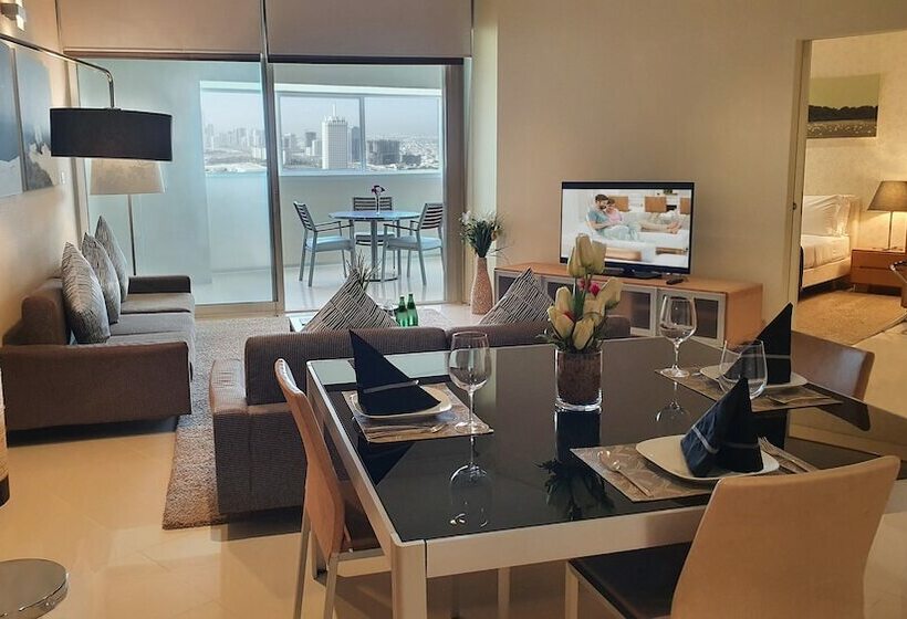 带1个卧室的高级公寓, Ascott Park Place Dubai