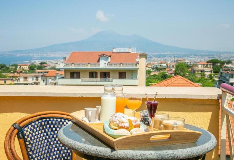 Quarto Deluxe com Sacada, Perla Beach Stabia B&b