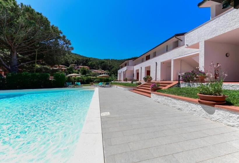 آپارتمان 1 خوابه با چشم‌انداز دریا, Elba Island Resort Pool & Tennis