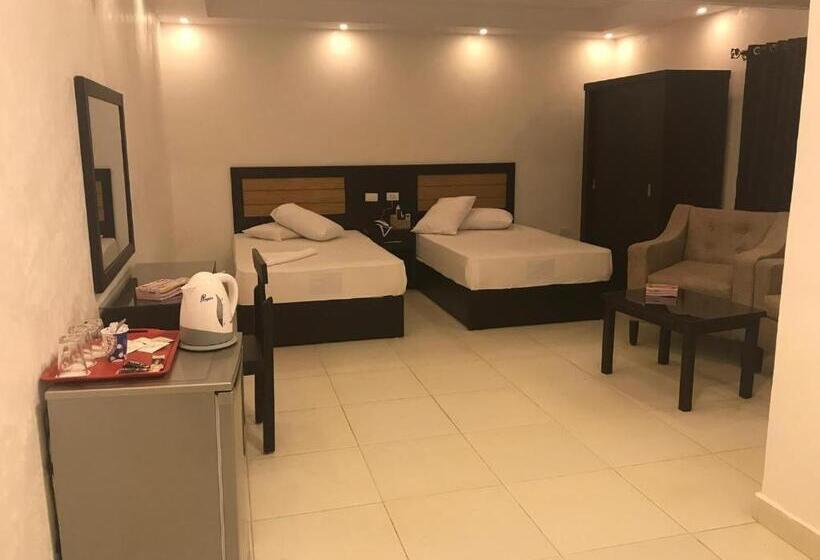 اتاق استاندارد با چشم‌انداز باغ, Nile View Inn