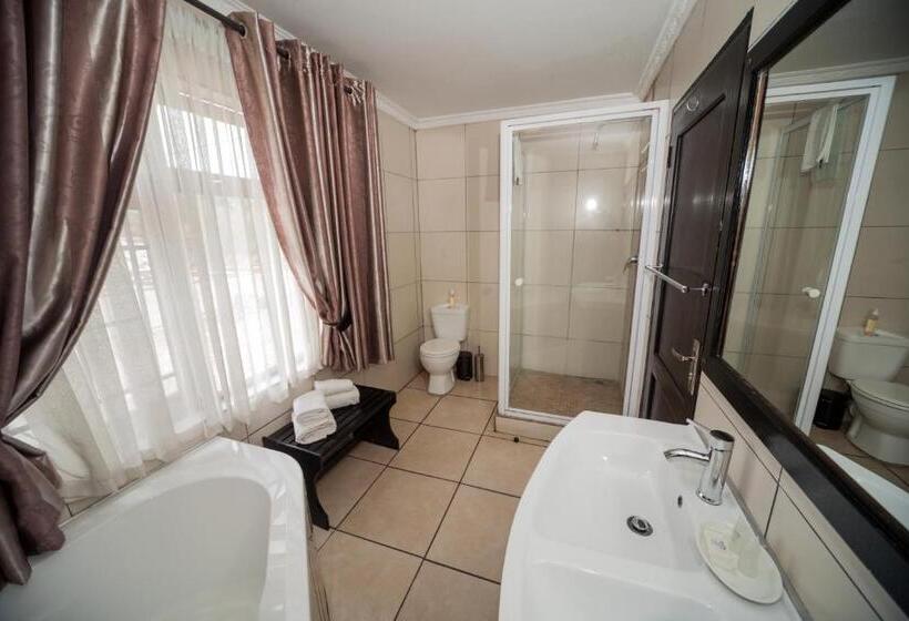 חדר דחוקס עם מיטת קינג, Silverton Travel Lodge