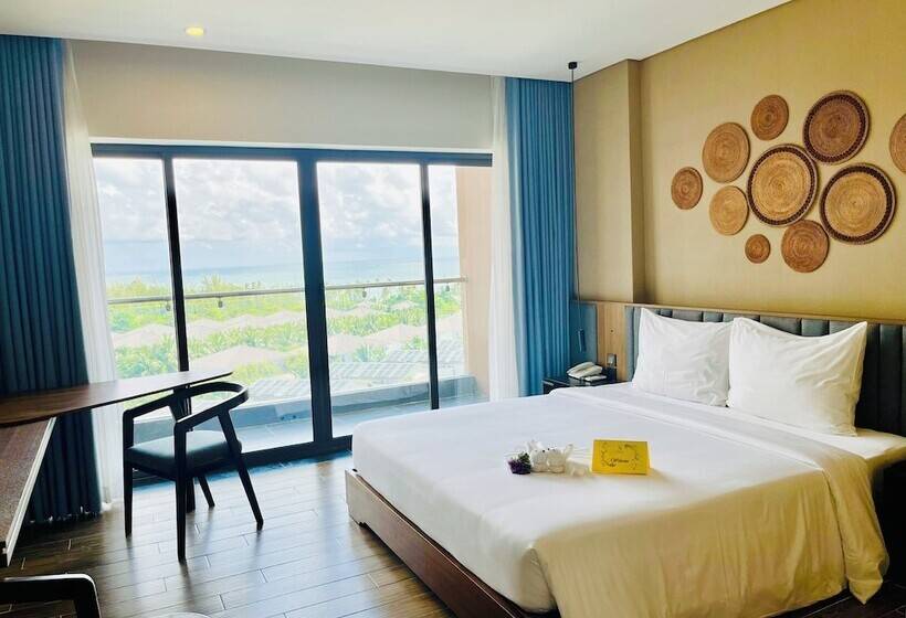اتاق پرمیوم با چشم‌انداز دریا, Sonaga Beach Resort & Villas Phu Quoc