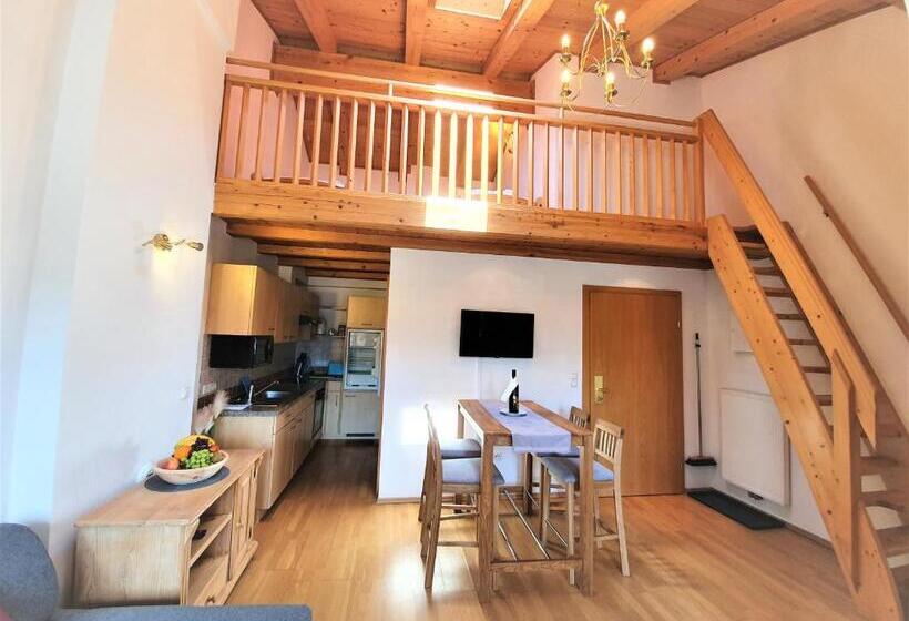 Апартаменты 1 Спальня с Террасой, Grubhof Appartements